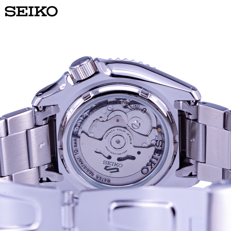 seiko-ไซโก-นาฬิกาผู้ชาย-new-seiko-5-sports-automatic-srpd53k-ระบบออโตเมติก-ขนาดตัวเรือน-42-5-มม