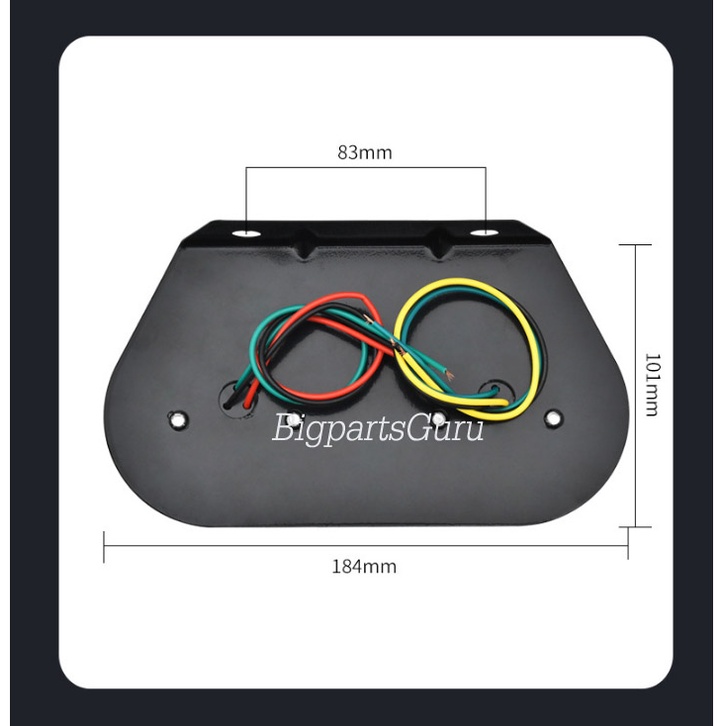 ไฟราวข้างรถบรรทุก-12v-24v-led-ไฟราวข้าง-ไฟข้างรถบรรทุก-24v-ไฟ-led-12v-ไฟรถบรรทุก-ไฟติดรถบรรทุก-led-แป้นดำ