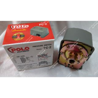 Polo สวิตซ์แรงดันปั้มน้ำ (Pressure Switch) รุ่น PC-2