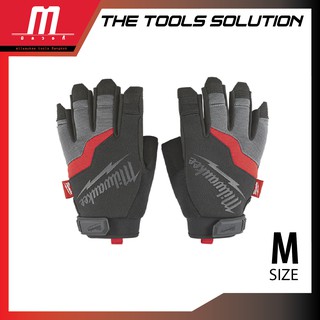 สินค้า Milwaukee ถุงมือ Fingerless Gloves ไซส์ M (48-22-9741)