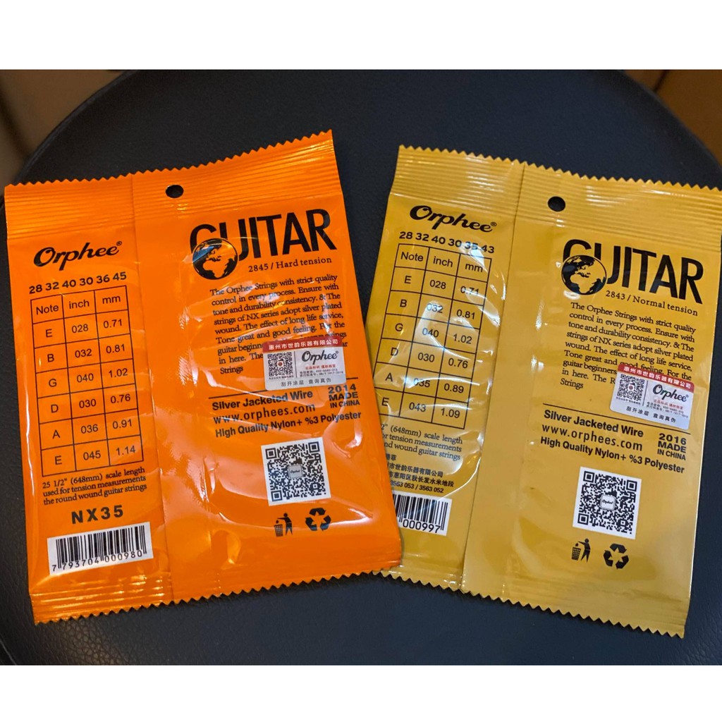 รุ่นขายดี-สายคลาสสิค-orphee-nx-35-ครบชุด-6-เส้น-สายกีต้าร์-สายคลาสสิค-classic-guitar-strings-สายกีต้าร์คลาสสิค