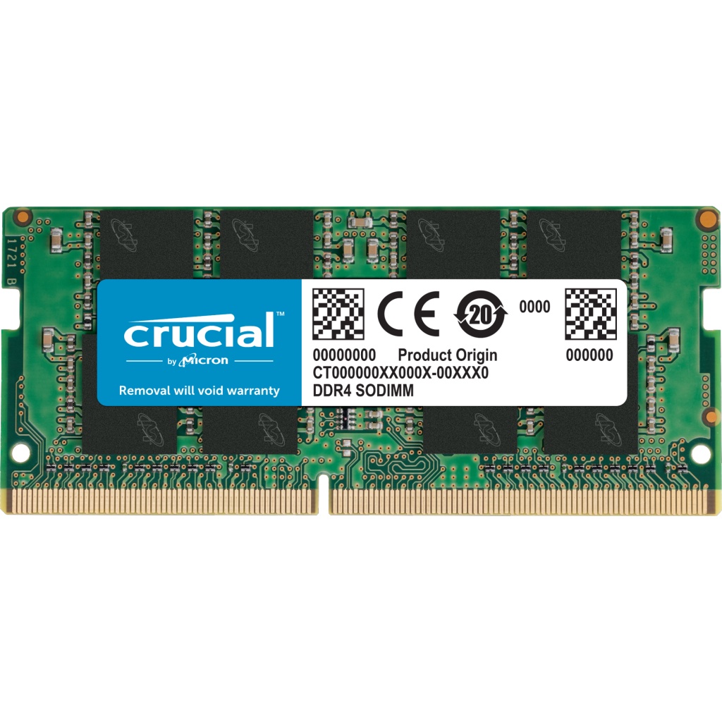 crucial-8gb-ddr4-3200-sodimm-cl22-แรมสำหรับโน้ตบุ๊ค-ของแท้-ประกันศูนย์ไทย-lifetime-warranty