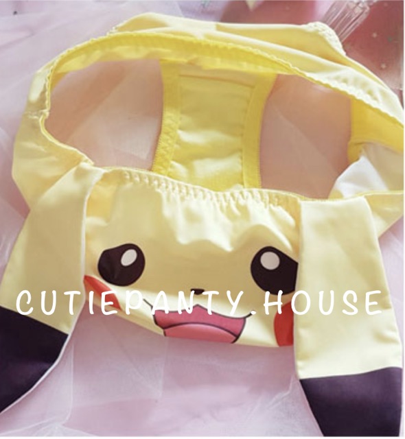 กางเกงในลายพิกาจู-cutiepanty-pikachu-พิกาจูมาพร้อมใบหู-สไตล์ญี่ปุ่น-น่ารักสุดๆ