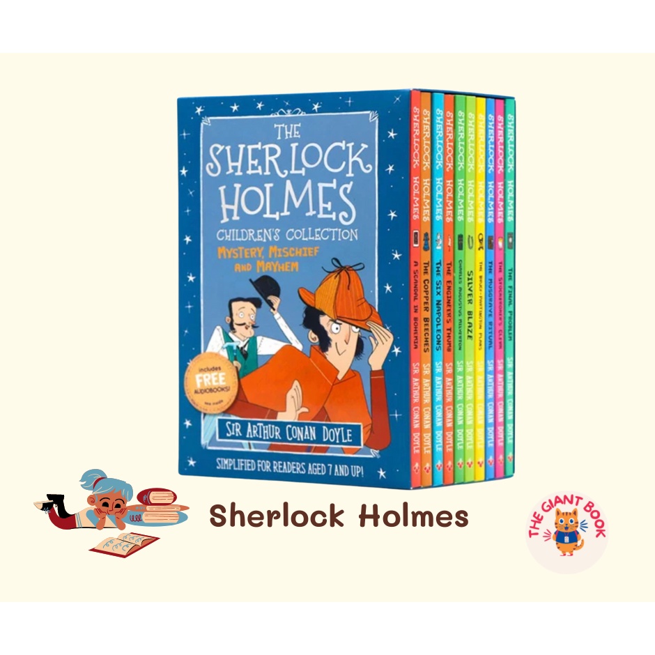 พร้อมส่ง the sherlock holmes children's collection Season 2 กล่องฟ้า ...