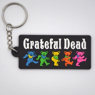 พวงกุญแจยาง Greatful Dead เกรทฟูล เดด เดธ ตรงปก พร้อมส่ง