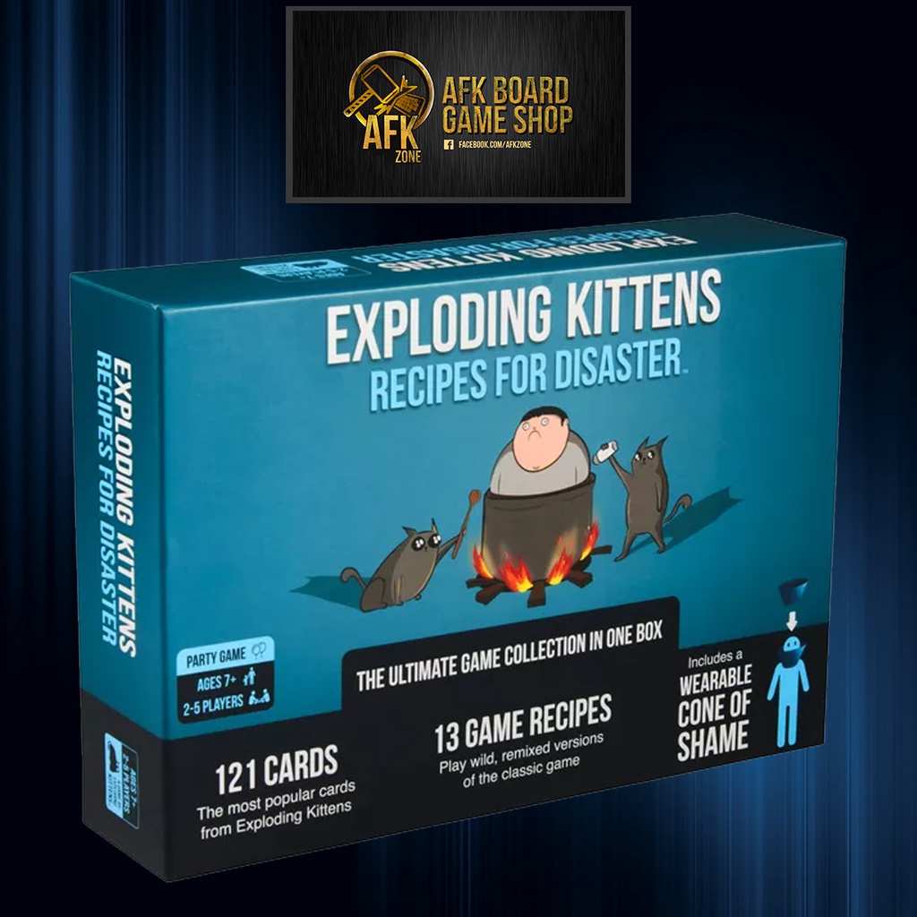 Exploding Kittens Recipes for Disaster ENG Edition - Board Game - บอร์ด ...