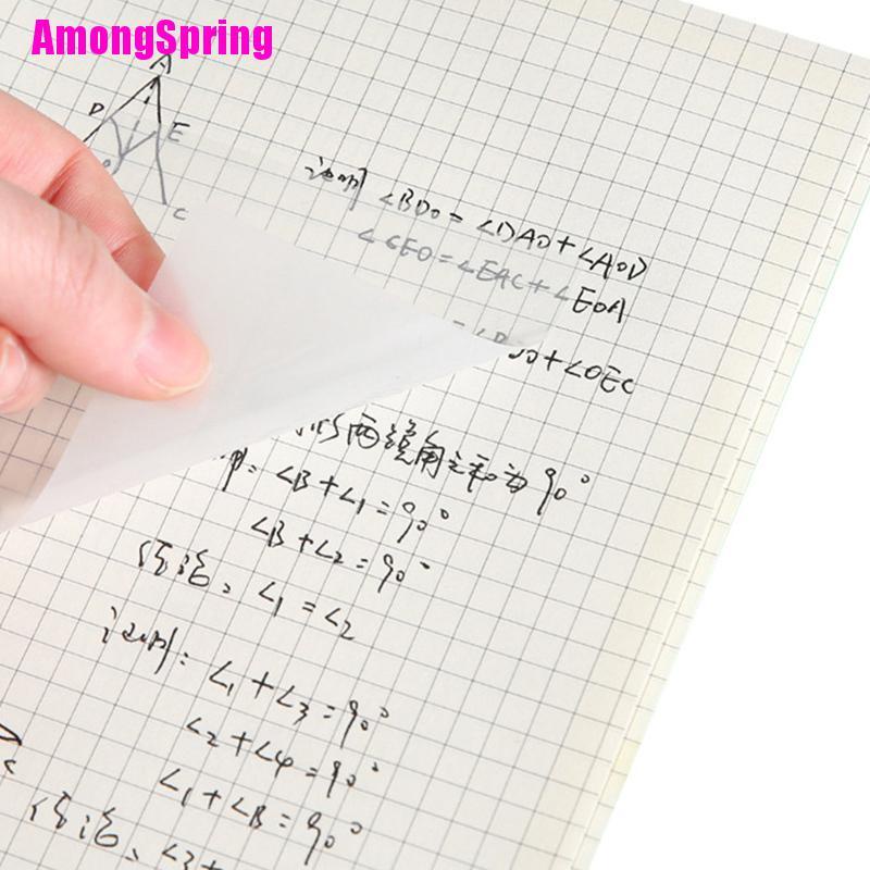 amongspring-กระดาษโน๊ต-แบบใส-กันน้ํา-มีกาวในตัว