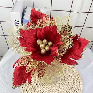 [EPAY] ดอกไม้ปลอม สไตล์เรโทร สําหรับตกแต่งบ้าน ต้นคริสต์มาส DIY