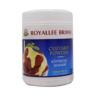 Royallee brand แป้งคัสตาร์ด 300กรัม ตรารอยัลลี่ Custard Powder Royallee 300 g