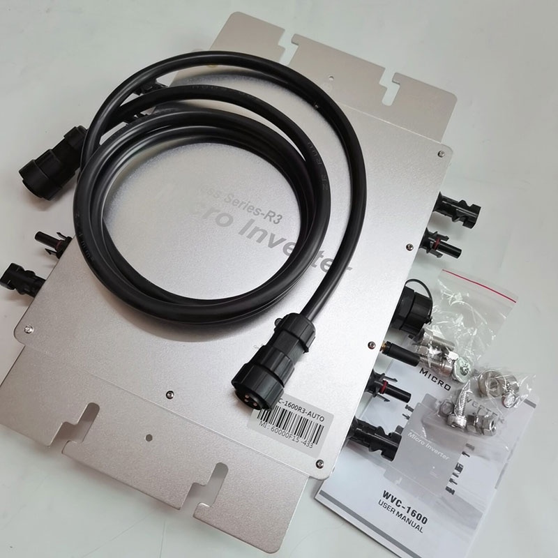 Micro Inverter 1600W ไมโครอินเวอร์เตอร์ รุ่น WVC 1600W รับประกัน 1 ...