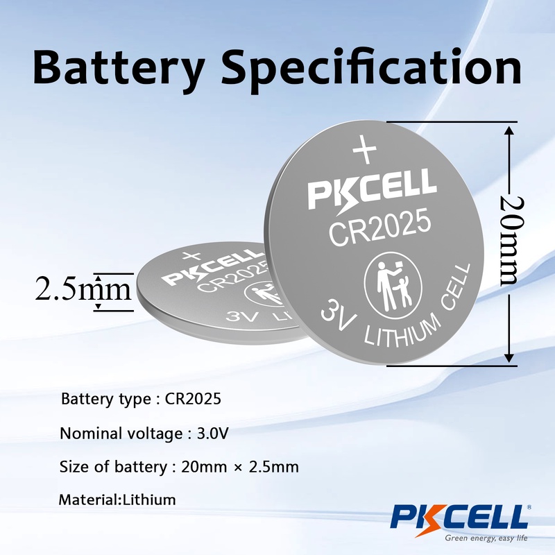 100pcs-pkcell-battery-cr2025-3v-lithium-button-batteries-br2025-dl2025-ecr2025-kl2025-button-battery-for-watch-car-remot