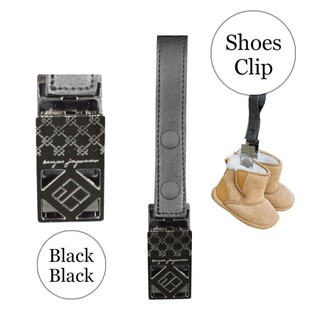 ที่หนีบสิ่งของกับรถเข็นSHOES CLIPS (Black-Black)e-scp01bk