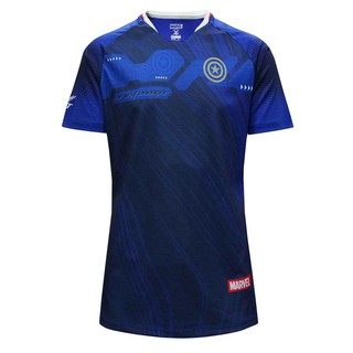 FBT x Marvel เสื้อฟุตบอล เสื้อบอล มาร์เวล SOCCER JERSEY Captain America 12F971