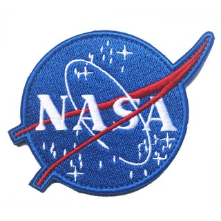 NASA ป้ายติดเสื้อแจ็คเก็ต อาร์ม ป้าย ตัวรีดติดเสื้อ อาร์มรีด อาร์มปัก Badge Embroidered Sew Iron On Patches