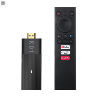 สินค้า GOOGLE To Mecool Kd1 Android 10 . 0 สมาร์ททีวี Uhd 4K Media Player Amlogic S905Y2Gb / 16Gb 2 . 4 G / 5 G อินเตอร์เน็ตไร้สายควบคุมระยะไกล