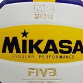 ภาพสินค้าMIKASA มิกาซ่า วอลเลย์บอลหนัง Volleyball PU 5 th MV210 FIVB กกท (945) แถมฟรี ตาข่ายใส่ลูกฟุตบอล +เข็มสูบลม+ที่สูบ(คละสี) จากร้าน sportlandwear บน Shopee ภาพที่ 3