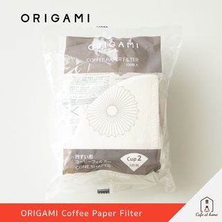 ORIGAMI Coffee Paper Filter กระดาษกรองกาแฟทรง V60