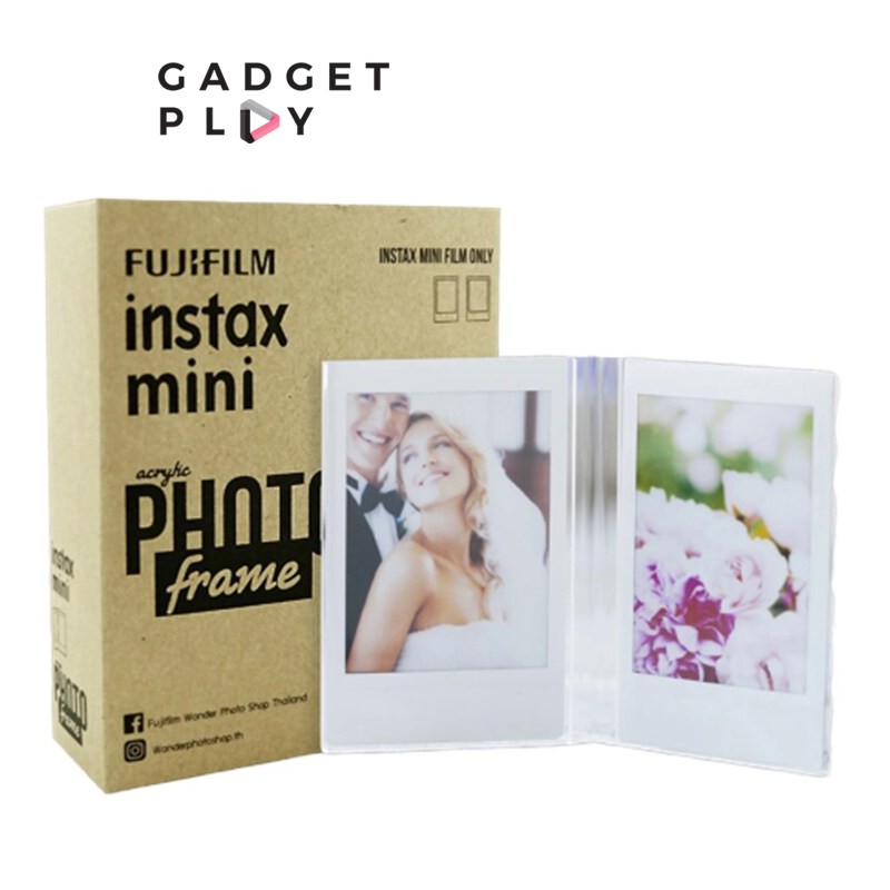 ภาพหน้าปกสินค้าfujifilm Instax mini film Acrylic photo frame - กรอบรูปอะคริลิคใส จากร้าน gadgetplay บน Shopee