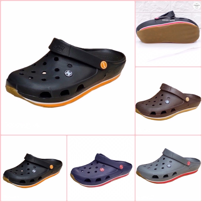รูปภาพสินค้าแรกของรองเท้าหัวโต BAOJI (BO41-542/800) สีดำ น้ำตาล เทา ไซส์ 41-45 แท้ %
