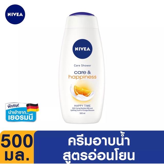 นีเวีย Nivea Care & Happiness Shower Cream 500ml / Nivea rich moisture ...