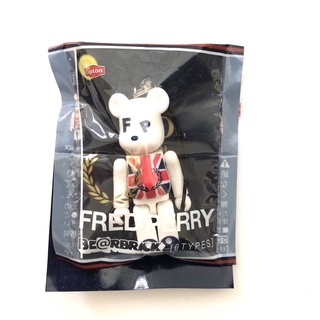 CHANEL2HAND NEW JAPAN BEARBRICK FRED PERRY UNION JACK พวงกุญแจ ใหม่ แท้  แบร์บริค จากญี่ปุ่น