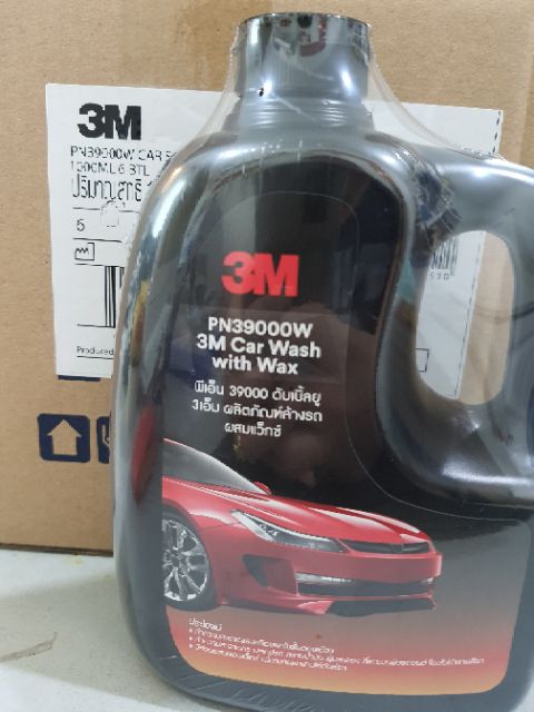 น้ำยาล้างรถ-ผสมแวกซ์-3m-แท้100-car-wash1000-ml-3m
