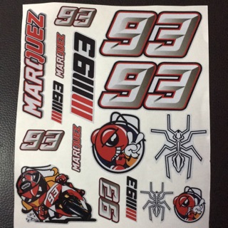 Sticker marquez 93