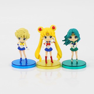 ภาพขนาดย่อของภาพหน้าปกสินค้าQPosket Sailor Moon figure model โมเดล เซเลอร์มูน ฟิกเกอร์ 3 ชิ้น/เซ็ต (A/B/C) ของเล่น ของสะสม ของขวัญ จากร้าน pattrawuth บน Shopee ภาพที่ 7