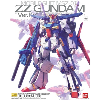 4573102631510 BANDAI MG MSZ-010 ZZ Gundam Ver.Ka