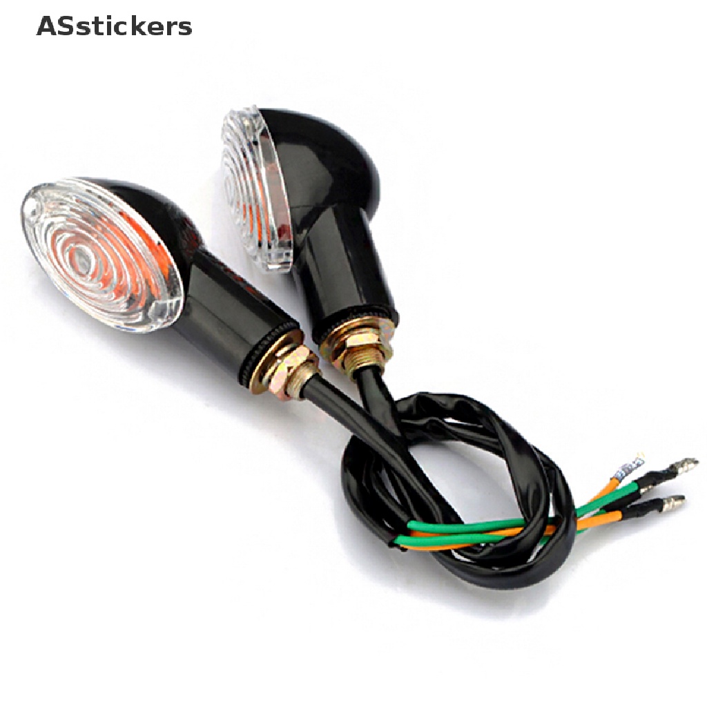 asstickers-ไฟเลี้ยว-led-12v-10w-สีเหลืองอําพัน-สําหรับรถจักรยานยนต์