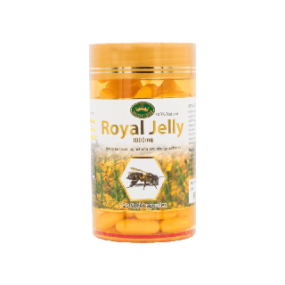 Nature King เนเจอร์คิง Royal Jelly 1000mg (120 Capsules) อาหารเสริม นมผึ้ง นำเข้าจากออสเตรเลีย