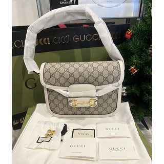 New✨GUCCI 1955 HORSEBIT GG SUPREME CANVAS BAG