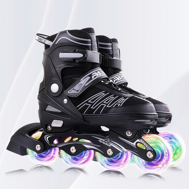 ภาพสินค้ารองเท้าอินไลน์สเก็ต รองเท้าสเก็ตสำหรับเด็กของเด็กหญิงและชาย In-line Skate จากร้าน lifeisamaze บน Shopee ภาพที่ 4