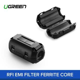 ภาพหน้าปกสินค้าUGREEN(20305,20306) Ferrite Core 5.5mm,7.3mm Cable Filter Nickel-zinc Noise Suppressor EMI RFI Clip Choke Ferrite Filter ที่เกี่ยวข้อง