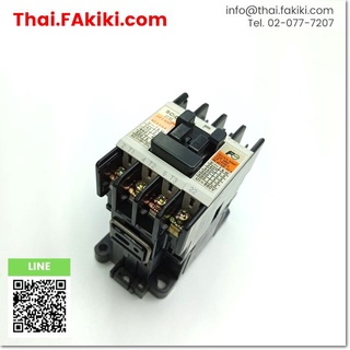 พร้อมส่ง,(D)Used*, SC-0 Electromagnetic contactor ,แมกเนติกคอนแทคเตอร์ สเปค AC100V 1b ,FUJI (66-002-938)