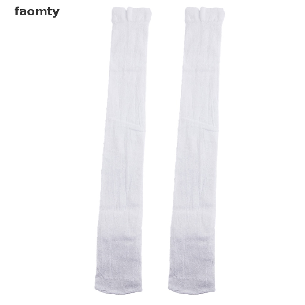 faomty-ถุงเท้ายาวถึงเข่า-ผ้ากํามะหยี่-สีดํา-สีขาว-สไตล์โลลิต้า-แฟชั่น-สําหรับคอสเพลย์