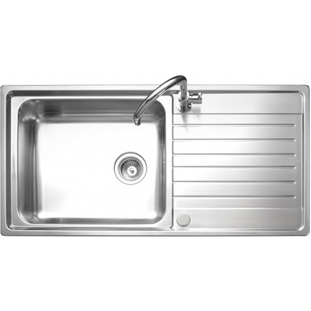 embedded-sink-built-in-sink-1b1d-mex-dls100b-stainless-steel-sink-device-kitchen-equipment-อ่างล้างจานฝัง-ซิงค์ฝัง-1หลุม