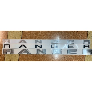 สติกเกอร์  FORD RANGER 2016-2018  สีเข้ม สีอ่อน กระบะ ท้าย WILKTRAK รูปลอก ด้านท้าย หลัง กันน้ำ ฟอร์ด เรนเจอร์ ยกสูง