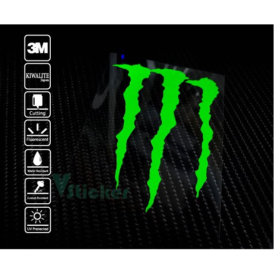 สติ๊กเกอร์ Sticker Monter 011 | Shopee Thailand