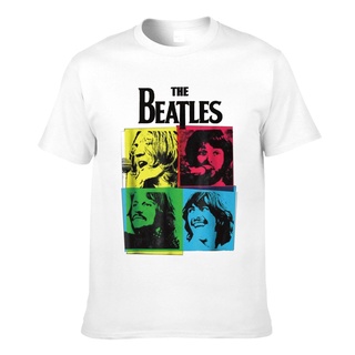 เสื้อยืดวงดนตรีเสื้อยืดแขนสั้น พิมพ์ลาย Beetle The Beatles Band Cmyk Beetle The Beatles Band 2 สําหรับผู้ชายall size
