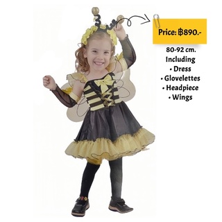 ชุดแฟนซีเด็กเล็ก เด็กอนุบาล Honeybee Toddler Costume size 80-92 cm.