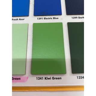 แผ่นลามิเนต Splendor 1241 สีเขียว Kiwi Green ขนาด 80 x 120 ซม. หนา 0.7 มม. ใช้ติดโต๊ะ เฟอร์นิเจอร์