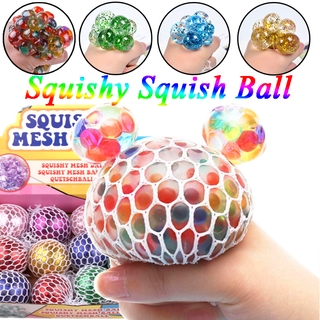 🎯COD🎯ของเล่นคลายเครียด ลูกองุ่นหลากสี เด็กเล่นตลก Colorful Grape Ball ของเล่น