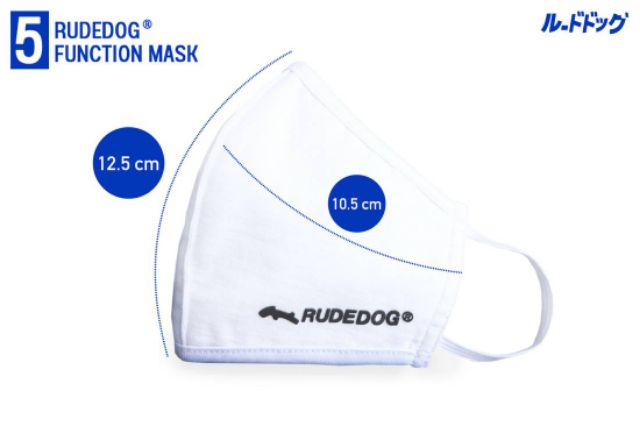 rudedog-หน้ากากผ้า-ของแท้-รุ่น-mask01-สีดำ-ราคาต่อชิ้น