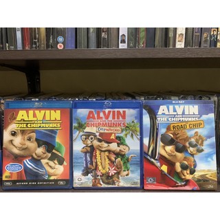 Alvin The Chipmunks Collection 3 ภาคครบ เสียงไทย ซัพไทย มือ 1 บลูเรย์การ์ตูนแท้