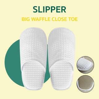 รองเท้ารังผึ้ง [ หัวเปิด/ปิด ] Freesize รองเท้าใส่ในบ้าน slipper พื้นนุ่ม มีกันลื่น ใส่สบาย