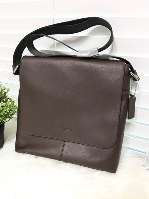 COACH F72362 CHARLES SMALL MESSENGER IN SPORT CALF LEATHER Shopee Thailand