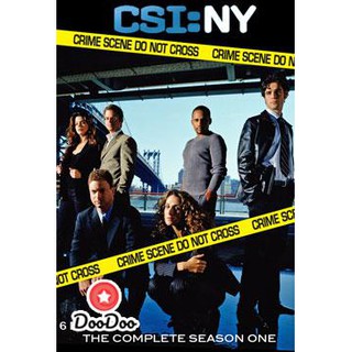 CSI New York Season 1 ไขคดีปริศนานิวยอร์ค ปี 1 [พากย์ไทย/อังกฤษ ซับไทย/อังกฤษ] DVD 6 แผ่น