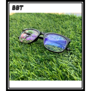 BBT แว่นตากรองแสงสีดำ เลนส์มัลติโค๊ด ทรงเหลี่ยมสายตา กรองแสงและถนอมสายตาได้ดี 3028-B