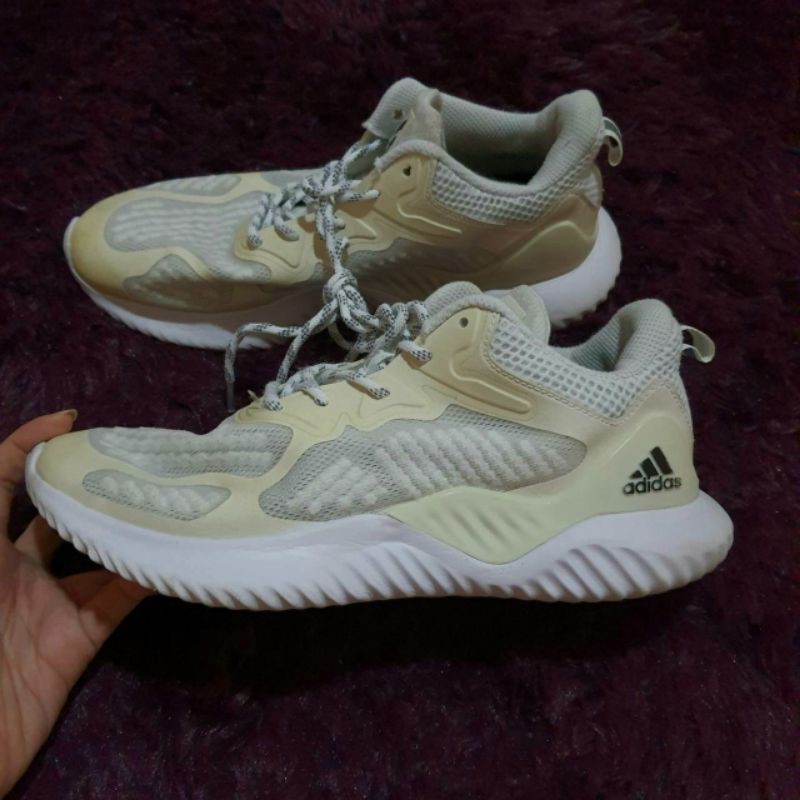 Adidas alphabounce beyond outlet triple white